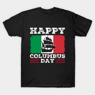 Happy Columbus Day Italian American 1492 T-Shirt